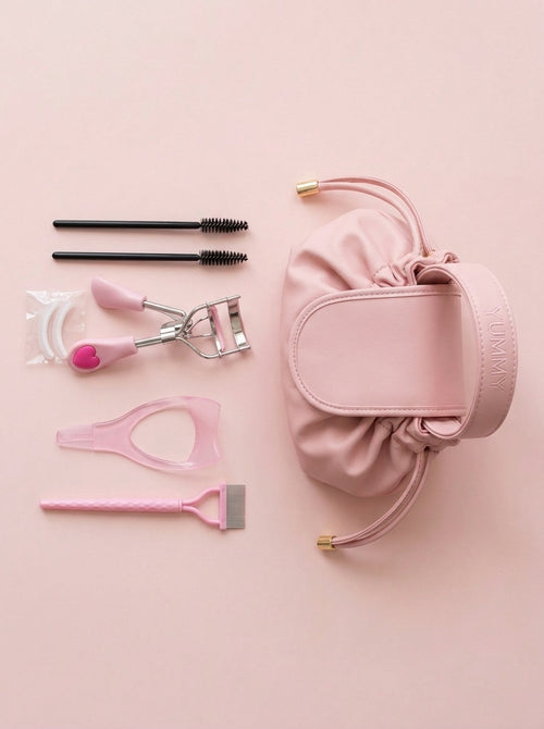 Kit Yummy Lashes completo con neceser rosa